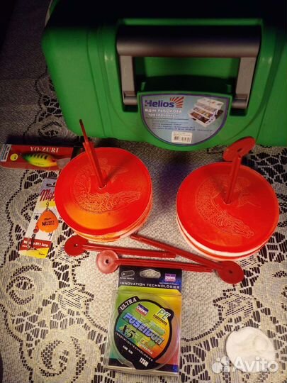 Жерлицы кружки на хищную рыбу новые 5шт оснащенные