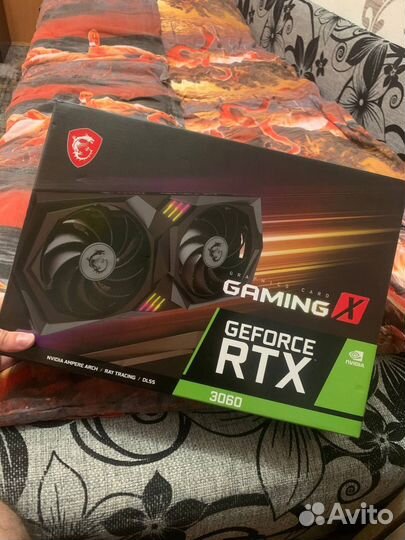 Видеокарта MSI Geforce RTX 3060 gaming X