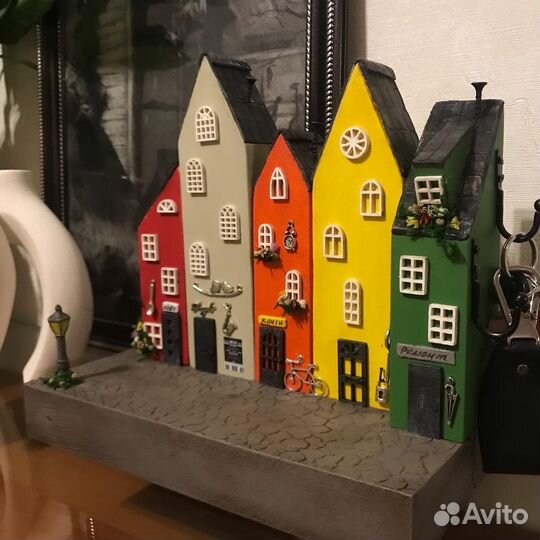 Ключница деревянная