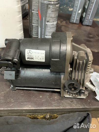 Компрессор пневмоподвески mercedes w 164