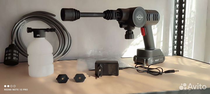 Аккумуляторная мини мойка