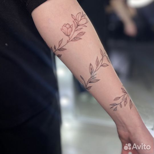 Модель на тату