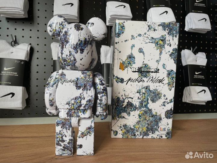 Bearbrick 400 Jackson Pollock Studio