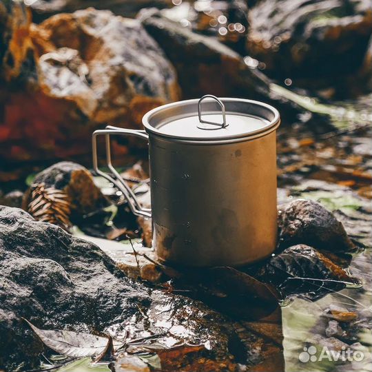 Титановая кружка FireMaple Alti объемом 600мл