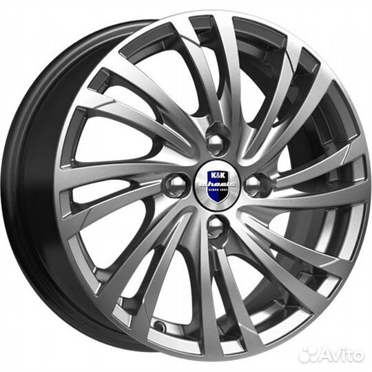 Диск K&K Мейола 6х15 PCD 4х100 ET 37 DIA 60,1 алма