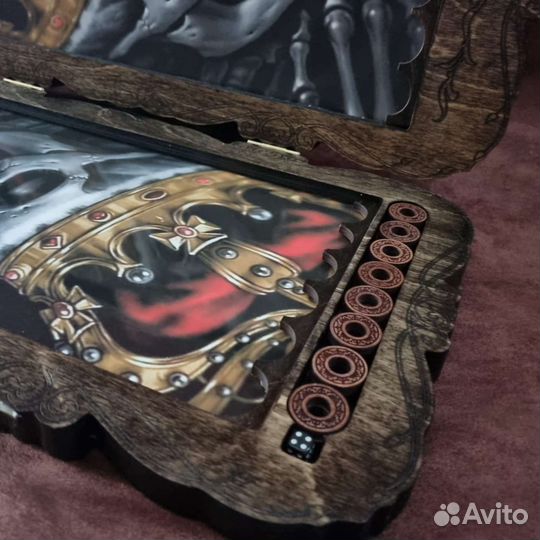 Нарды со стеклом