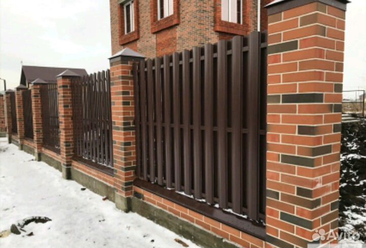 Навесы, Заборы