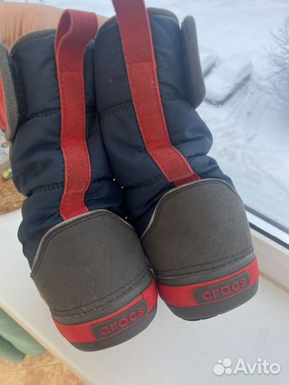 Crocs сапоги для мальчика j 3