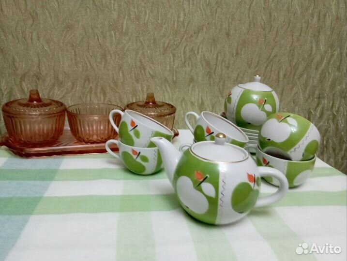 Редкий: Чайный сервиз, Яблоко 