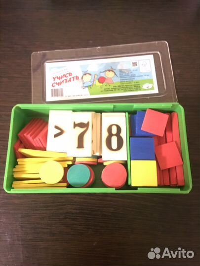 Деревяшки Чтобы складывать цифры