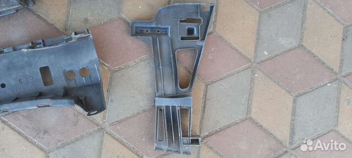 Крепления переднего бампера w211