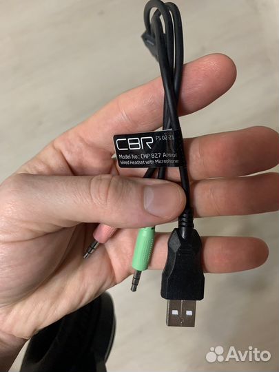 Наушники гарнитура CBR chp 827