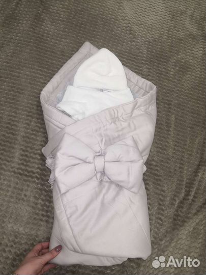 Конверт одеяло на выписку