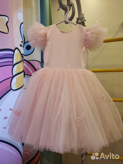 Платье пышное для девочки 116 размер