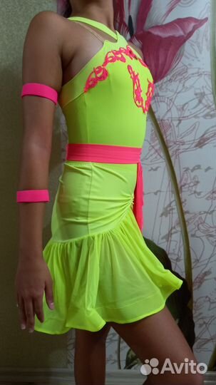 Платье для бальных танцев юниоры 1 латина