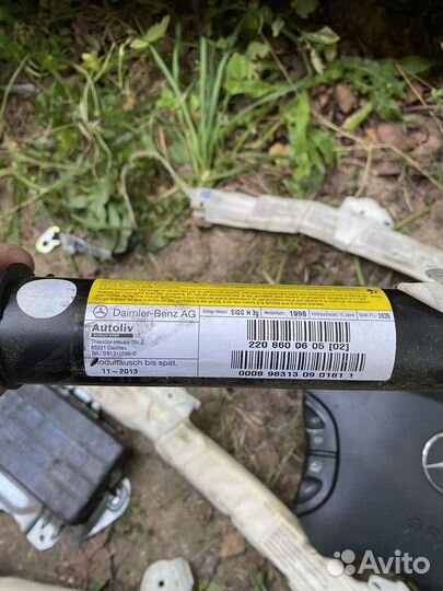 Безопастность мерседес w220