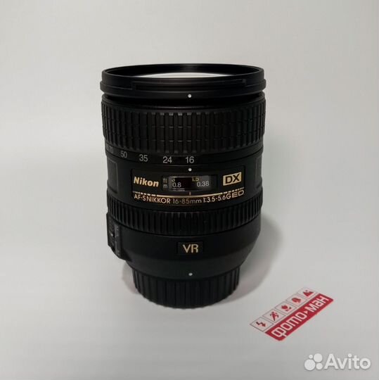 Объектив Nikon 16-85mm F3.5-5.6G ED VR AF-S DX