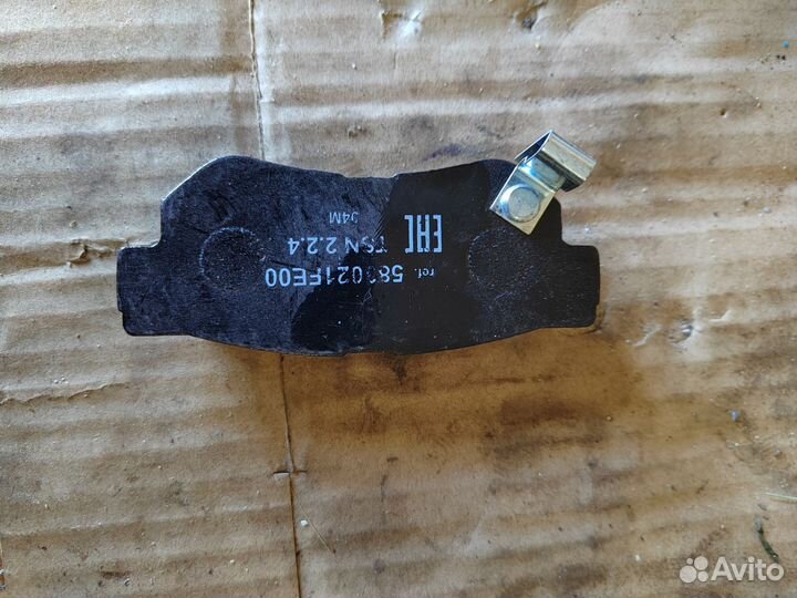 Тормозные колодки на kia sportage 2