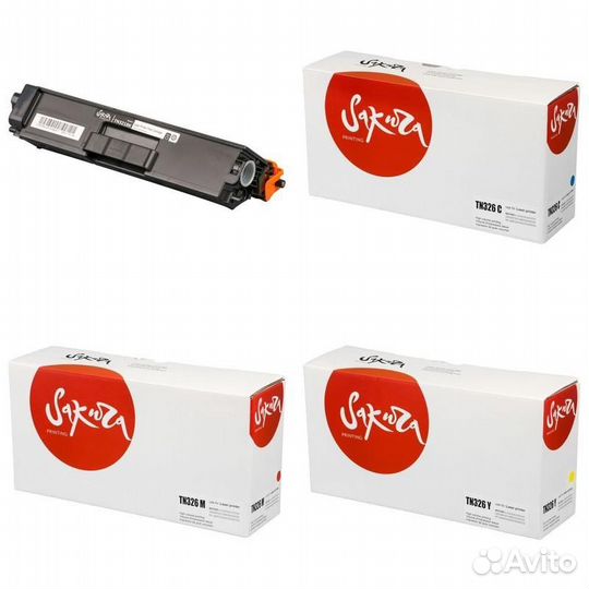 Картридж Sakura satn326Y-satn326M-satn326C-satn321