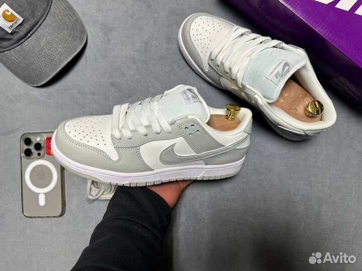 Кроссовки Nike SB Dunk Low Grey Fog