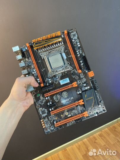 Xeon 2680 v2 с материнской платой с дефектом