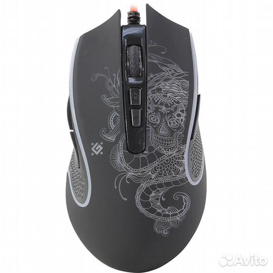 Defender мышь игровая venom GM-640L 8 кн 3200dpi