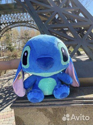 Большой мягкая игрушка стич
