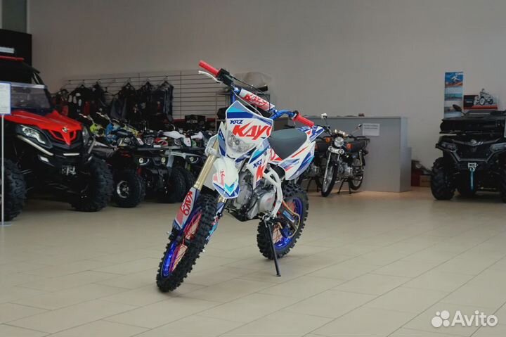 Kayo mini YX125EM pitbike Мотоцикл Витрина