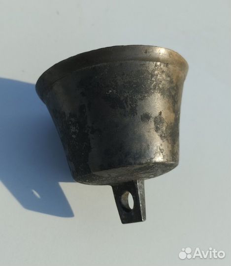 Колокольчик старинный бронзовый