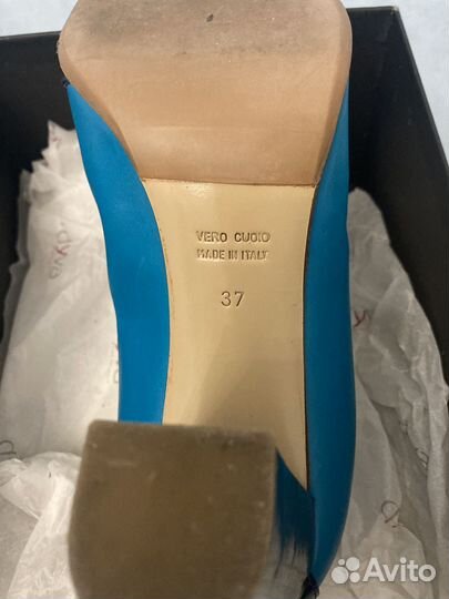 Туфли женские 37 размер натуральная кожа, Италия