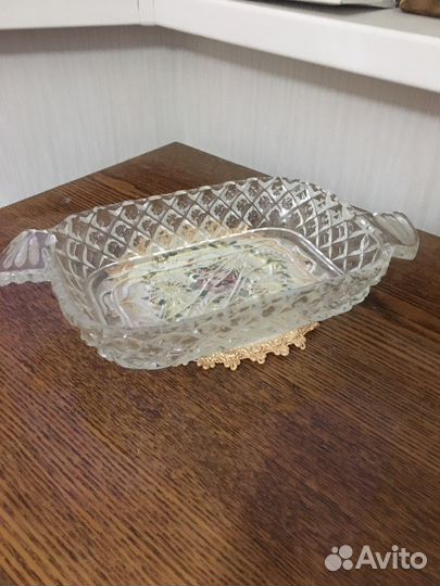Хрустальная салатница