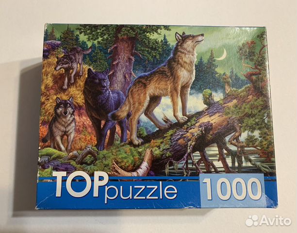 Пазлы 1000 деталей Top puzzle