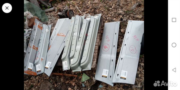 Ремвставка двери низ Vito 638