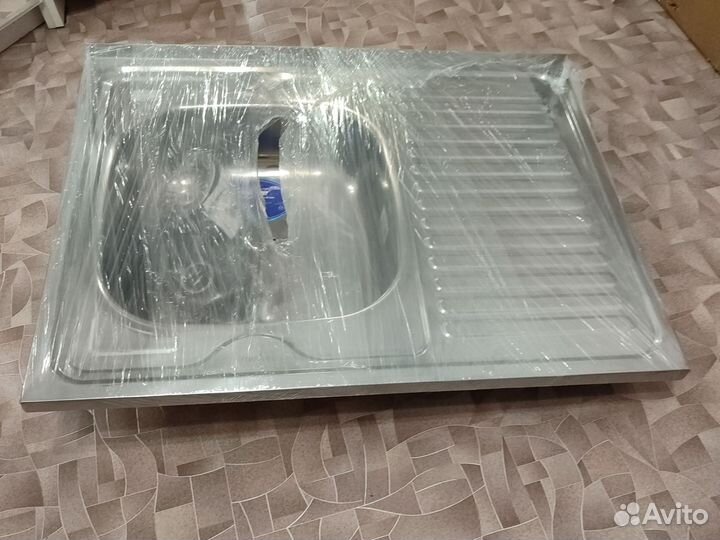 Мойка накладная 60*80 Mixline