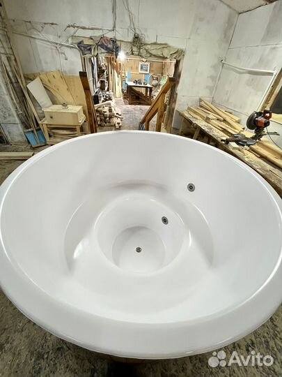 Купель с подогревом / банный чан