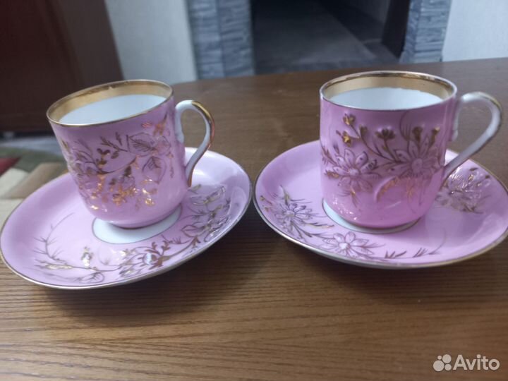 Чашка с блюдцем Кузнецова