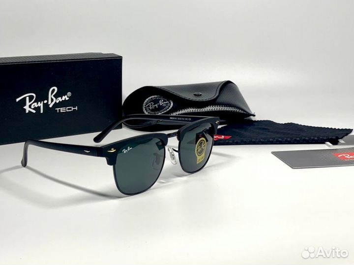 Очки Ray Ban Clubmaster черные