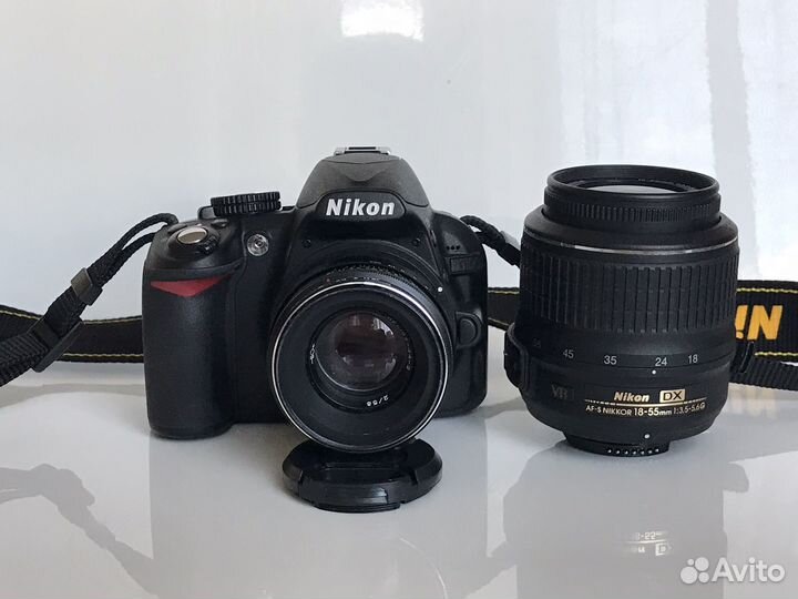 Nikon d3100 + 18-55 + портретник