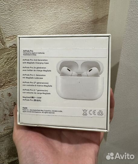Наушники Airpods Pro 2 с чеком