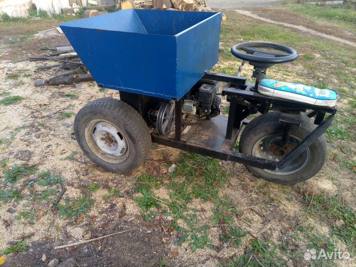 Тачка самоходная с мотором