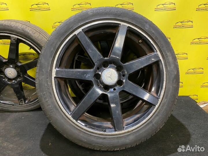 Комплект оригинальных дисков Mercedes 204 r18 AMG