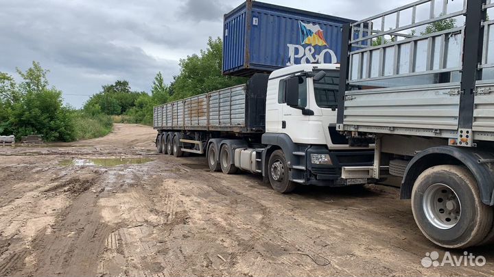 Грузоперевозки Аренда длинномер бортовой (шаланда)