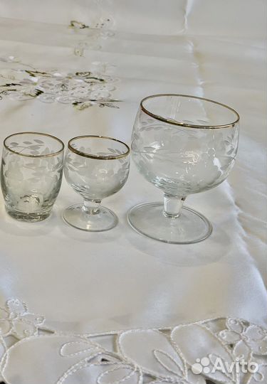 Хрустальное стекло рюмки стопки