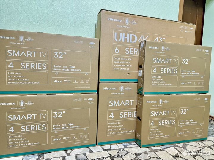 Телевизоры SMART TV Hisense LG Samsung TCL