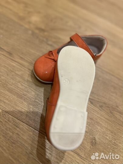 Туфли для девочки 25 размер Naturino