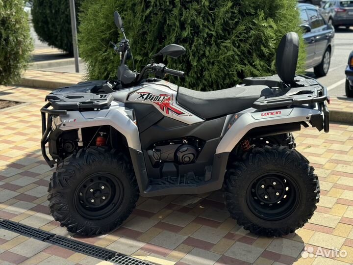 Квадроцикл loncin 300 ATV (silver gray) птс