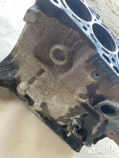Блок цилиндров двигателя Chevrolet Aveo 1.2 B12S1