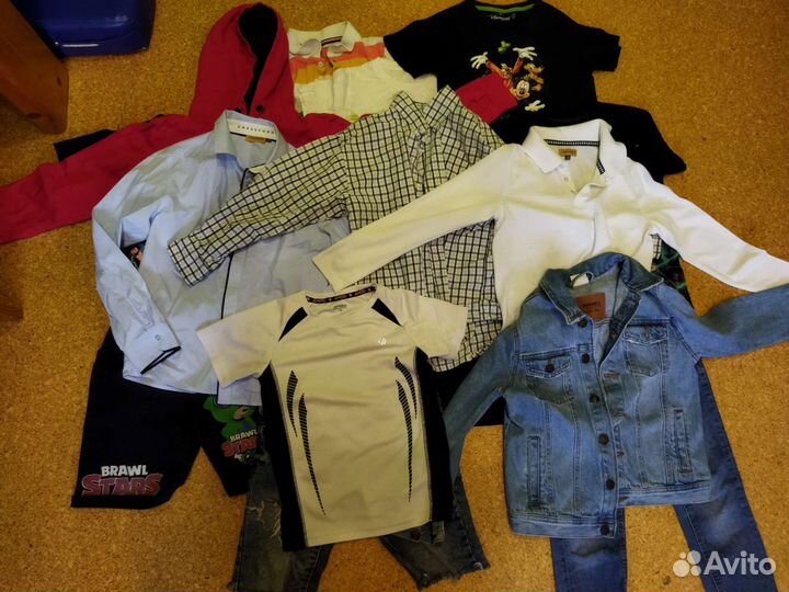 Пакет одежды на мальчика 122 см