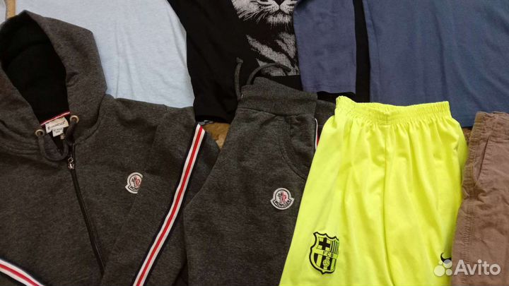 Вещи (много) пакетом для мальчика 140-146