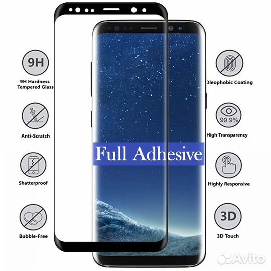 Защитное стекло для Samsung Edge